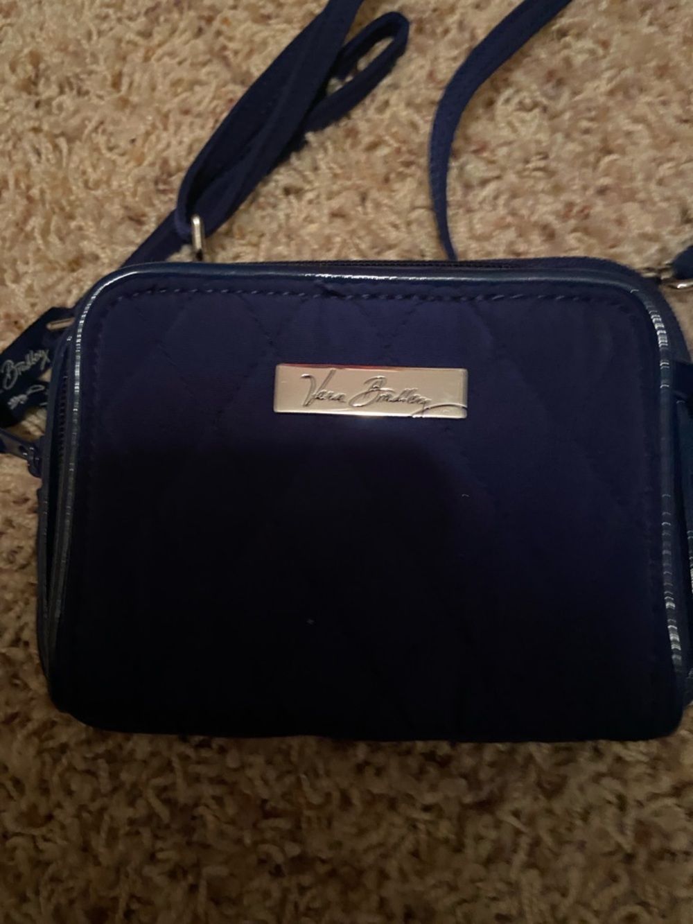 Vera Bradley Quilted Floral Tote Bag and added Vera Bradley purse (see photos) - Picture 6 of 7